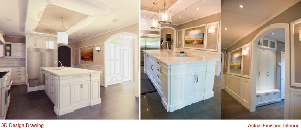 3D Capability vs Photo - IDEATE Interior Design